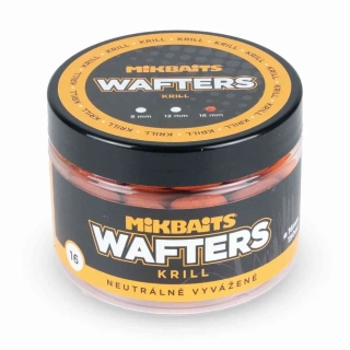 Mikbaits Vyvážené boilie Wafters Krill 16mm/150ml