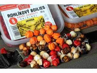Chytil Rohlíkový boilies Jahoda 8mm/22g