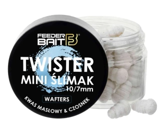 FeederBait Mini Šlimak Wafters Česnek/Butyric acid 11x8 mm/25ml