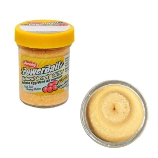 Berkley Těsto na pstruhy PowerBait Natural Scent Trout Bait Peach/Glitter - Salmon egg 50g