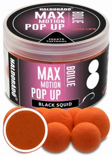 Haldorádó Max Motion Boilie Pop Up Black Squid 16,20mm/50g