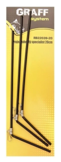 Graff system Průjezd pro zavěšení feederového krmítka specialist 20cm/3 ks
