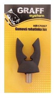 Graff system Gumová rohatinka Lux Černá