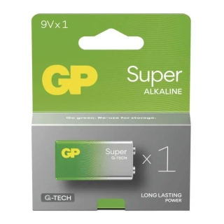 GP Alkalická baterie Super 9V