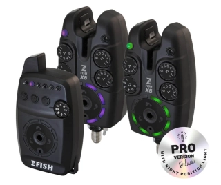 Zfish Sada Hlásičů Bite Alarm Set ZX8 PRO 2+1