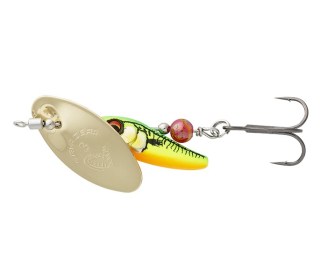 Savage Gear Třpytka Sticklebait Spinner Firetiger Gold #1/4,5g