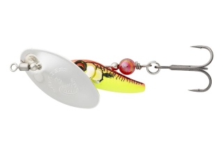 Savage Gear Třpytka Sticklebait Spinner Silver Red Yellow #1/4,5g