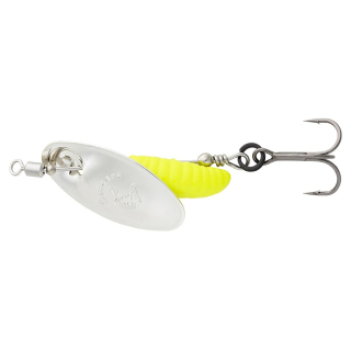 Savage Gear Třpytka Grub Spinners Silver Yellow #0/2,2g