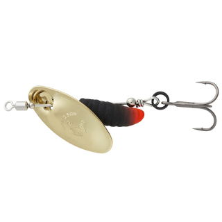 Savage Gear Třpytka Grub Spinners Gold Black #0/2,2g
