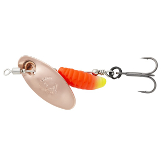 Savage Gear Třpytka Grub Spinners Copper Red Yellow #1/3,8g