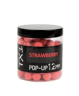Shimano Plovoucí boilie TX1 Pop-Up Strawberry 12mm/50g