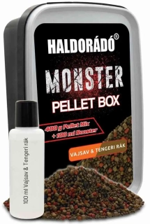 Haldorádó Monster Pellet Box N-Butyric + Sea Crab 400g+100ml