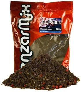Benzar Mix Krmítková směs Turbo Method Groundbait Squid & Octopus 800 g