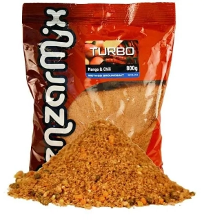 Benzar Mix Krmítková směs Turbo Method Groundbait Mango & Chilli 800 g