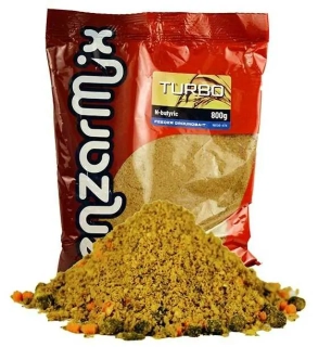 Benzar Mix Krmítková směs Turbo Feeder Groundbait Kyselina Máslová 800 g