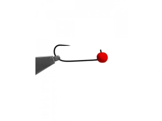 Jigovky.cz Bezprotihrotové jigy Tungsten HD BARBLESS RED #8 / 0,9g - 5 ks