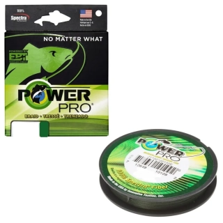 PowerPro Pletená Šňůra Braided Line Green Moss /135m