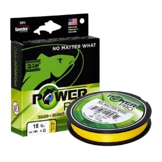 PowerPro Pletená Šňůra Braided Line Hi-Vis Yellow /135m
