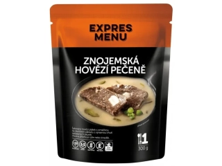 Expres Menu Znojemská hovězí pečeně 1 porce 300 g