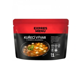 Expres Menu Kuřecí vývar s masem a zeleninou 1 porce 330 g