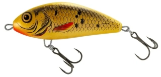 Salmo Wobler Fatso Sinking Bleeding Golden Bait 8 cm