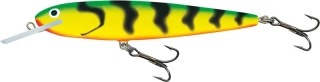 Salmo Wobler White Fish Deep Runner Limited Edition Models Green Tiger 13 cm