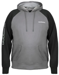 Shimano Mikina Pull Over Hoodie Grey