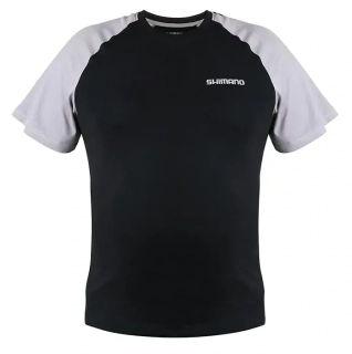 Shimano Tričko Short Sleeve T-Shirt Black