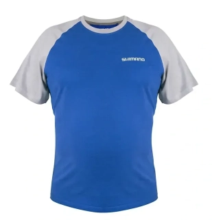 Shimano Tričko Short Sleeve T-Shirt Blue