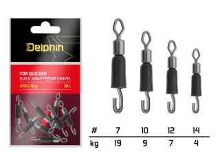 Delphin Rychloobratlík s gumičkou Delphin FDR Quicker /10ks
