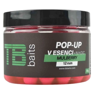 TB Baits Plovoucí Boilie Pop-Up Mulberry + NHDC 12mm/65g