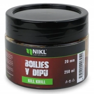 Nikl Boilies v dipu Kill Krill 20mm/250g