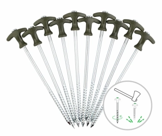 Zfish Kolíky Bivvy Peg Set 20 cm/10 ks