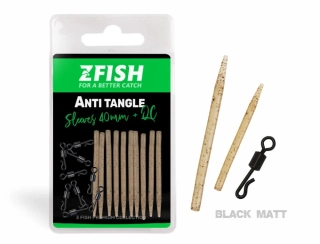 Zfish Sada převleků Anti Tangle Sleeves 40mm + Obratlík QC vel. 8/10 ks