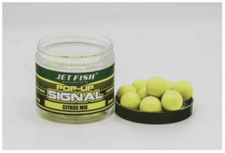 Jet Fish SIGNAL Pop Up boilies Citrus mix 20mm/60g