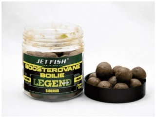 Jet Fish Legend Range Boostrované boilies Biocrab 20mm/250ml