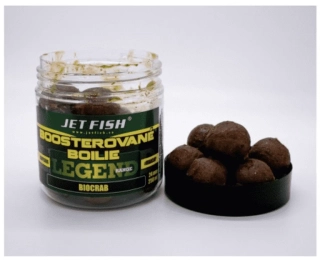 Jet Fish Legend Range Boostrované boilies Biocrab 24mm/250ml