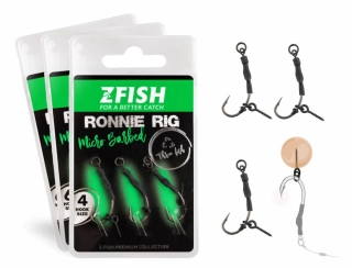 Zfish Návazec Návazec Ronnie Rig #6 /3 ks