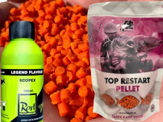 LK Baits Pelety Scopex R. Hutchinson 4mm/1kg