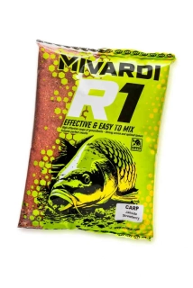 Mivardi Krmítková směs R1 CARP Jahoda 1,4kg
