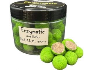 A Baits Wrap boilies Enzymatic Black G.L.M. 20/24mm/250g