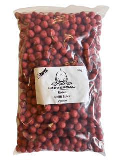 A Baits Boilies Universal Robin Chilli-Spice 20mm/5kg