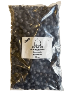 A Baits Boilies Universal Enzymatic Krill-Squid 20mm/10kg