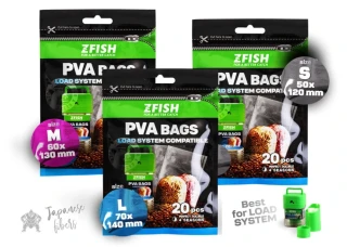 Zfish PVA Sáčky Long #M (60x130mm) 20 ks